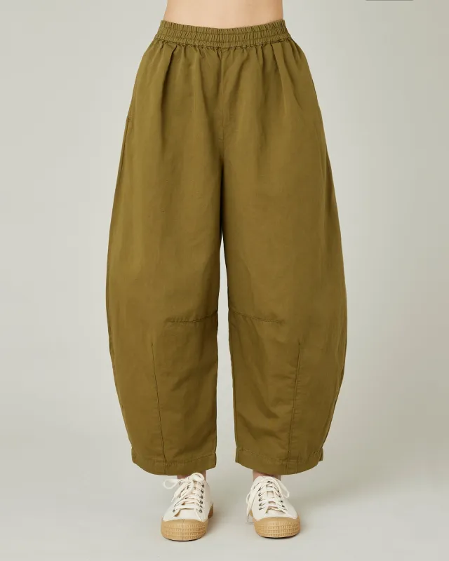 Daisy Sicilian Green Twill Trousers sold by Beyond Nine