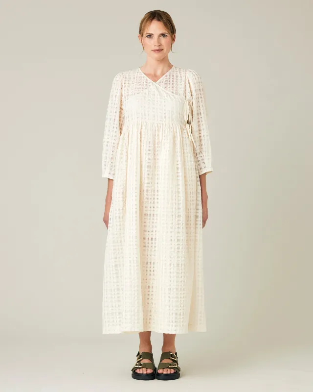 Izzy Ivory Organza Dress made by Beyond Nine