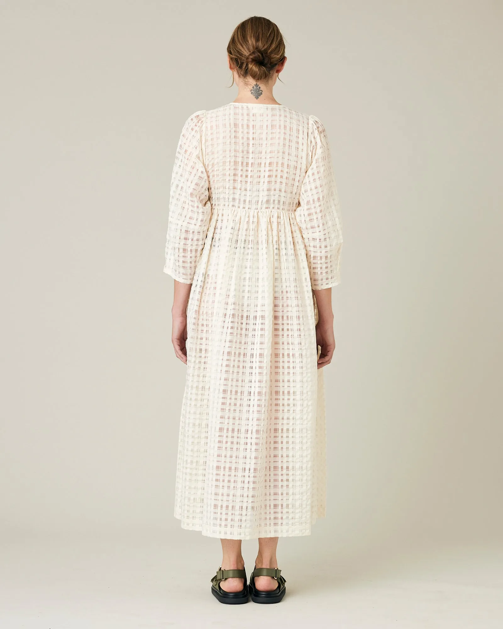 Izzy Ivory Organza Dress sold by Beyond Nine product image thumbnail 3