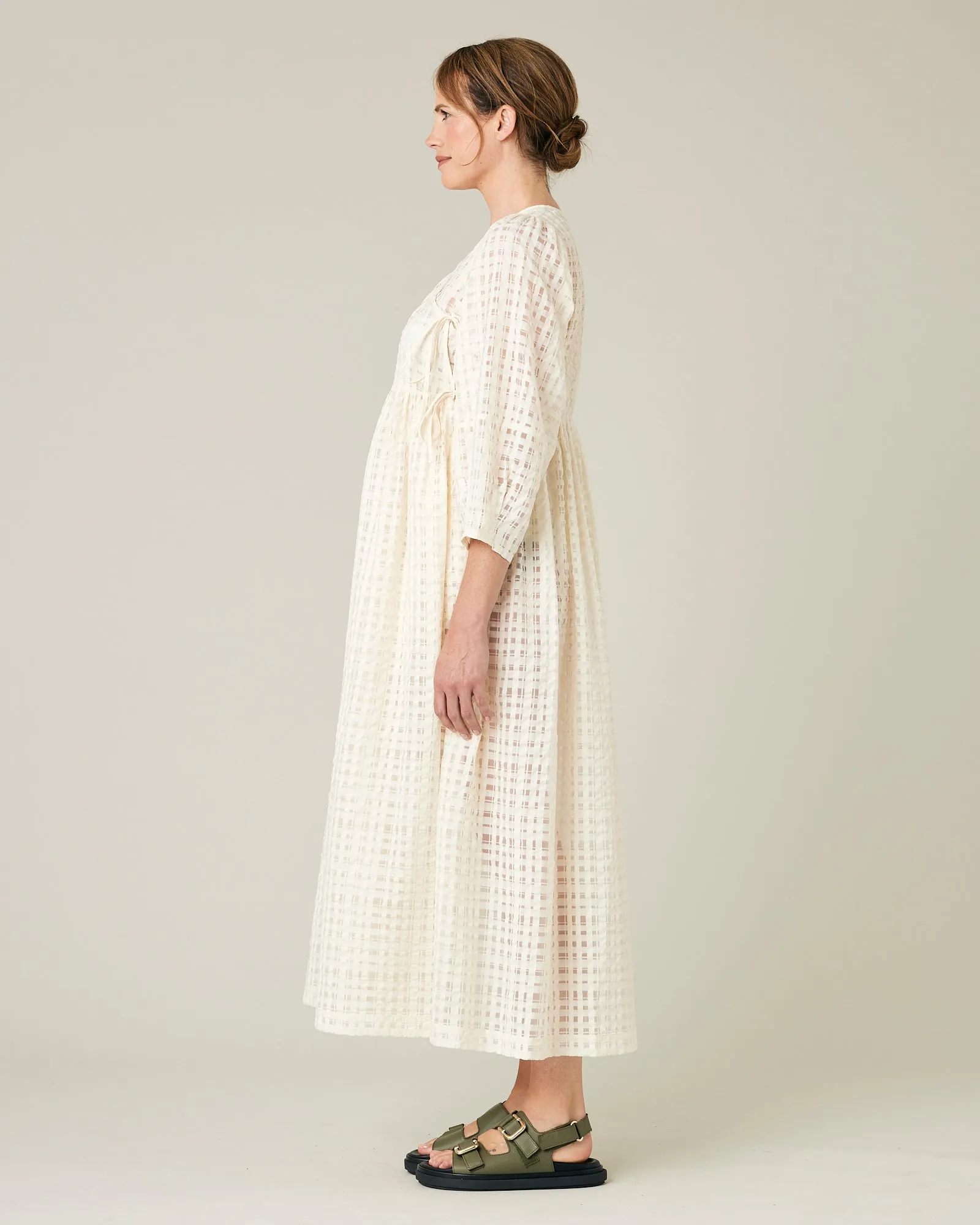 Izzy Ivory Organza Dress sold by Beyond Nine product image thumbnail 2