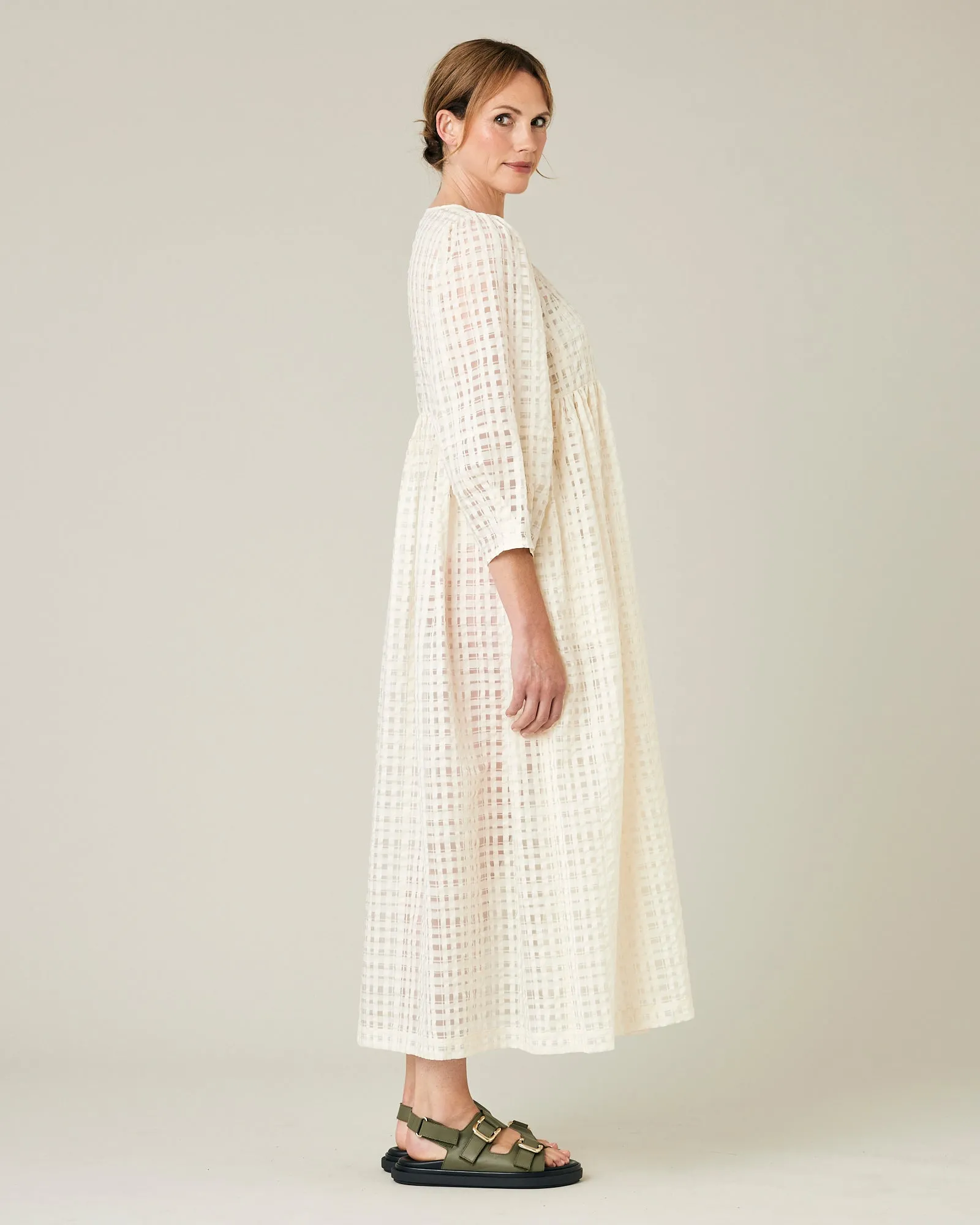 Izzy Ivory Organza Dress sold by Beyond Nine product image thumbnail 4