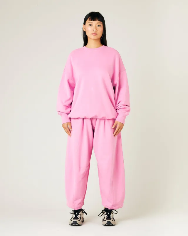 Riley Pink Organic Cotton Jumper sold by Beyond Nine