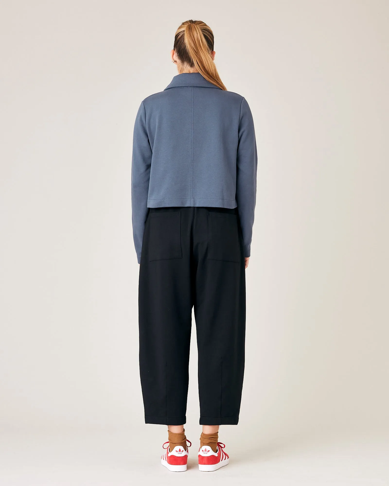 Alba Storm Blue Cotton Jersey Cardi sold by Beyond Nine product image thumbnail 3