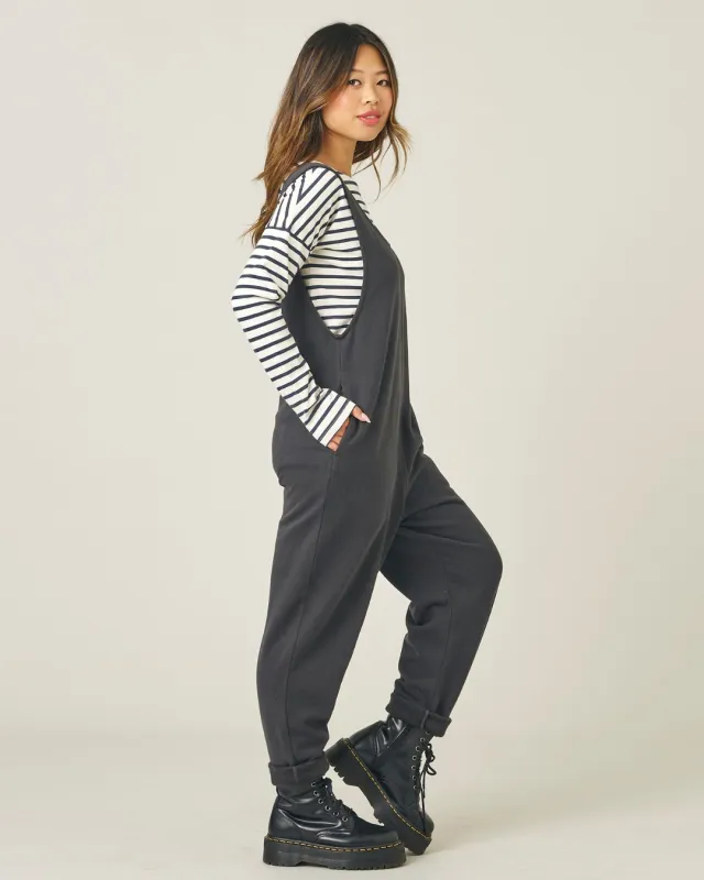 Laura 100% Organic Cotton Jumpsuit - Slate sold by Beyond Nine