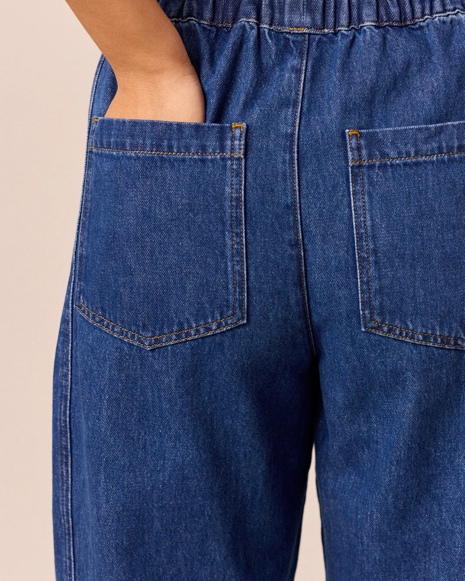 Maeve Mid Blue Denim Jeans sold by Beyond Nine product image thumbnail 5