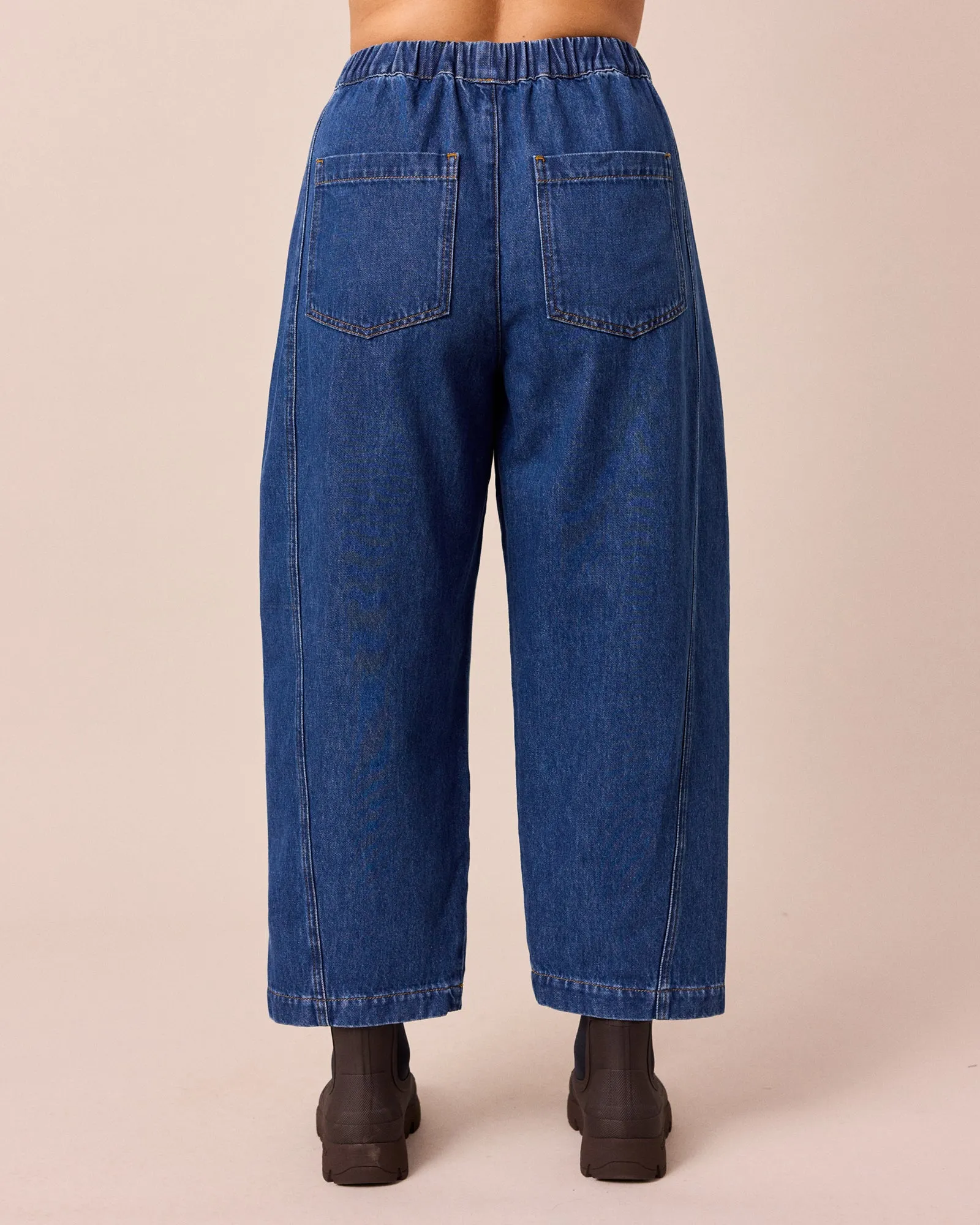 Maeve Mid Blue Denim Jeans sold by Beyond Nine product image thumbnail 4