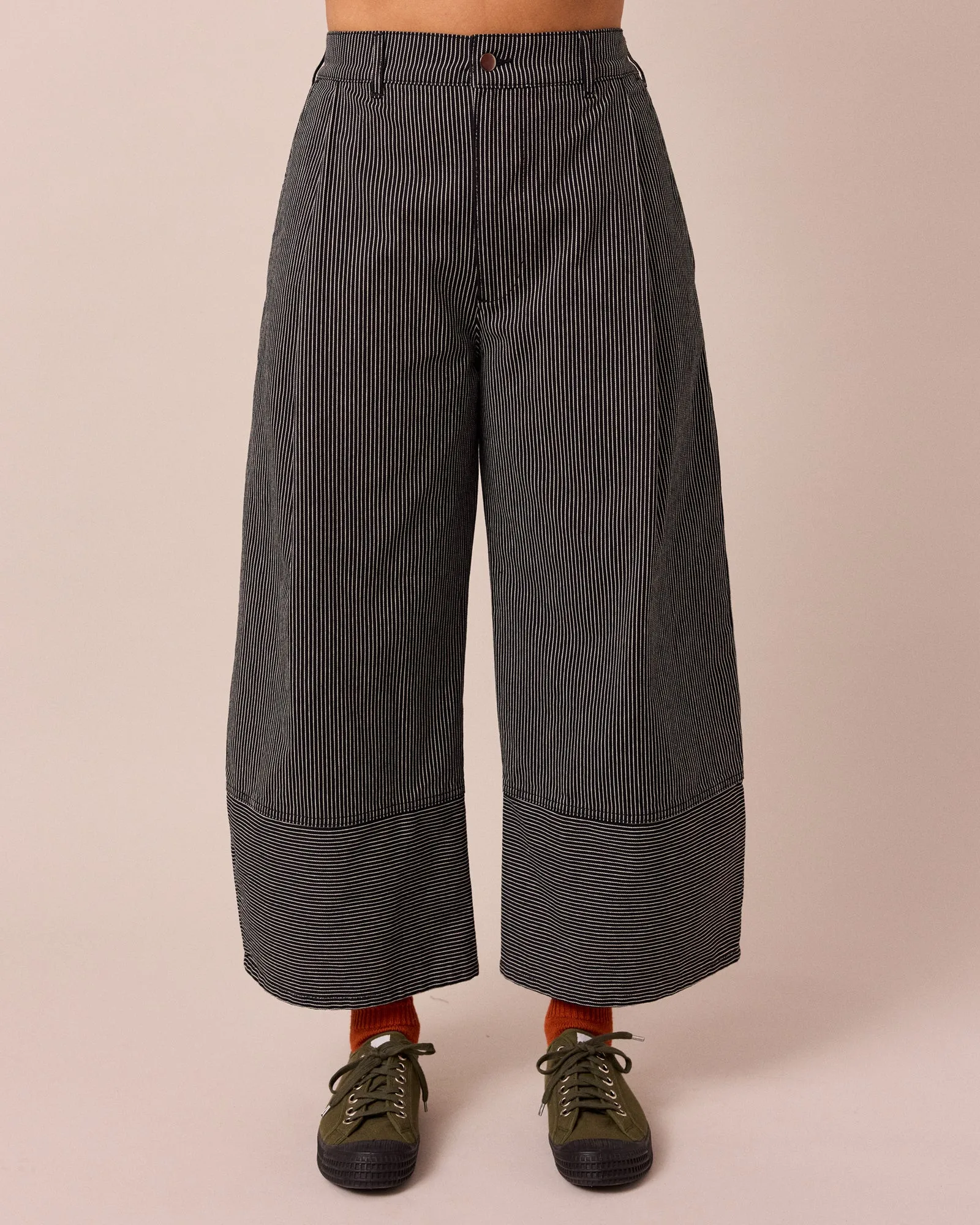 Blair Black Hickory Stripe Denim Jeans sold by Beyond Nine product image thumbnail 2