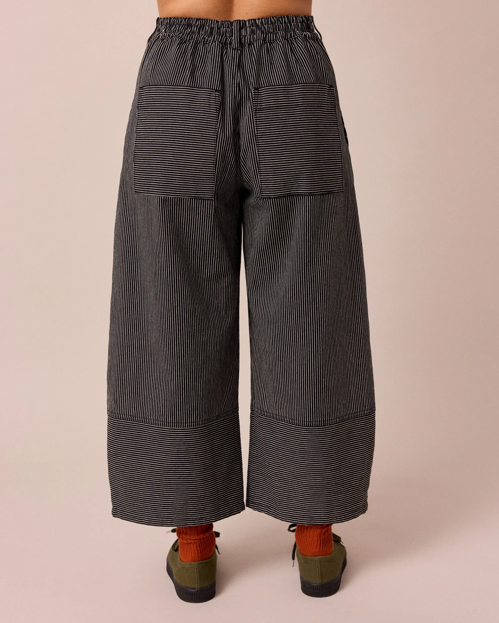 Blair Black Hickory Stripe Denim Jeans sold by Beyond Nine product image thumbnail 4