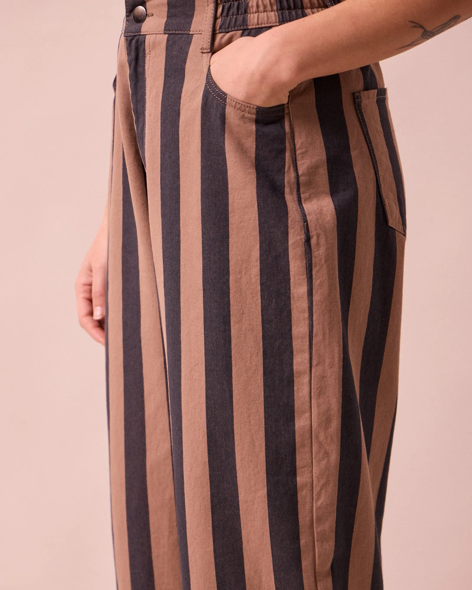 Remi Graphite & Mocha Denim Jeans sold by Beyond Nine product image thumbnail 5