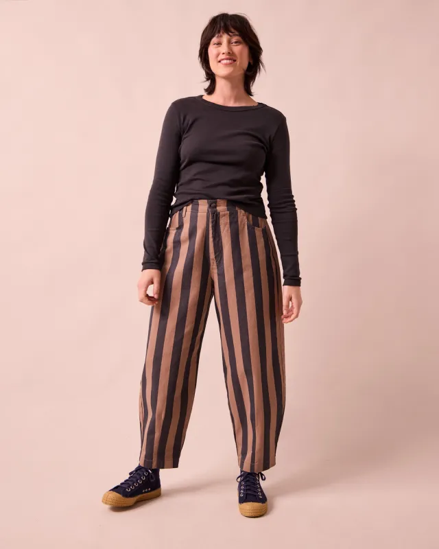 Remi Graphite & Mocha Denim Jeans sold by Beyond Nine