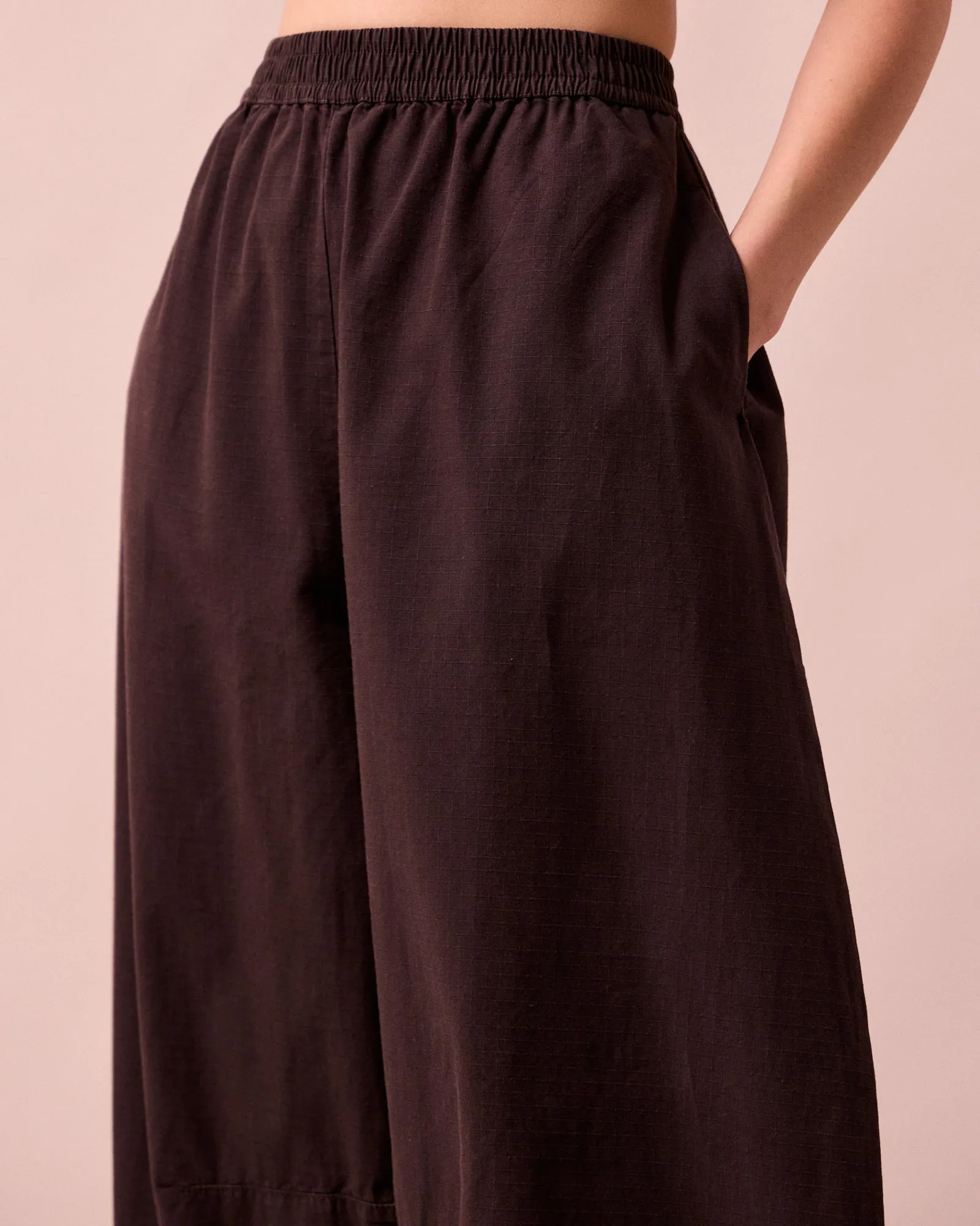 Daisy Ganache Textured Cotton Trousers sold by Beyond Nine product image thumbnail 5