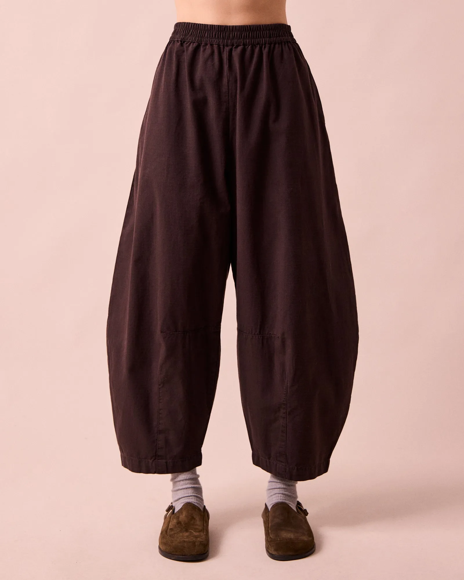 Daisy Ganache Textured Cotton Trousers sold by Beyond Nine product image thumbnail 2