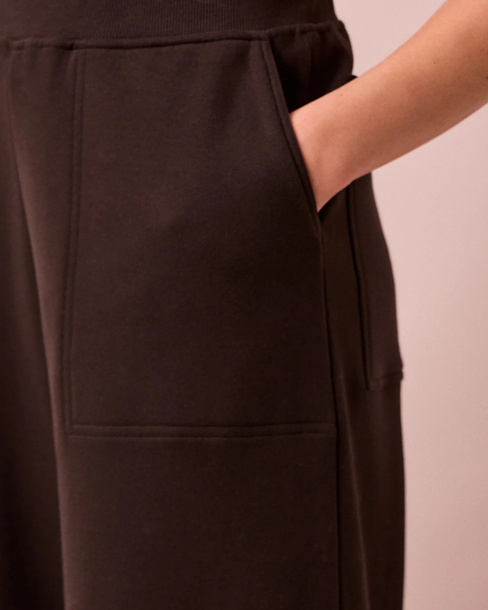 Pascale Ganache Fleeceback Jersey Trousers sold by Beyond Nine product image thumbnail 4