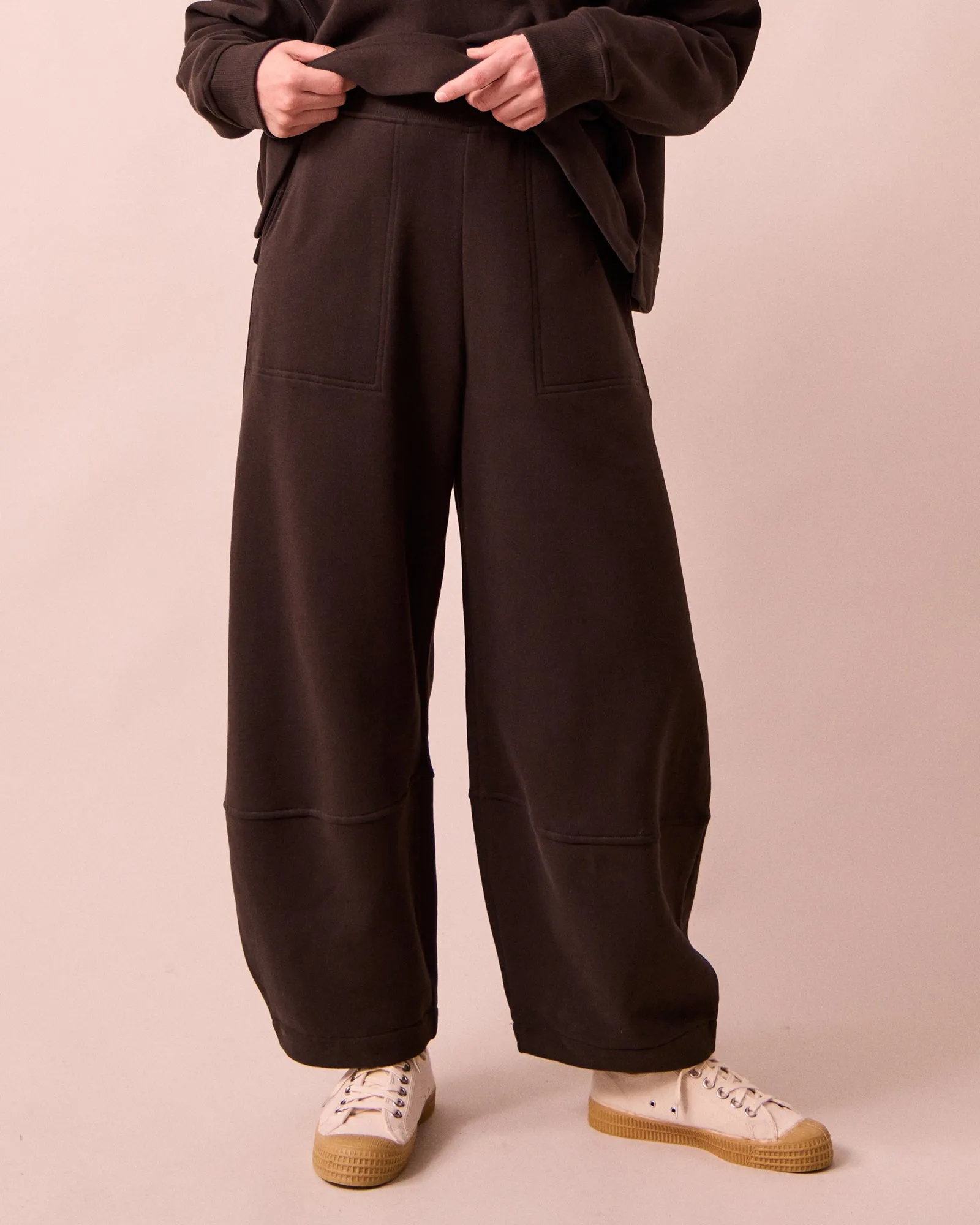 Pascale Ganache Fleeceback Jersey Trousers sold by Beyond Nine product image thumbnail 2