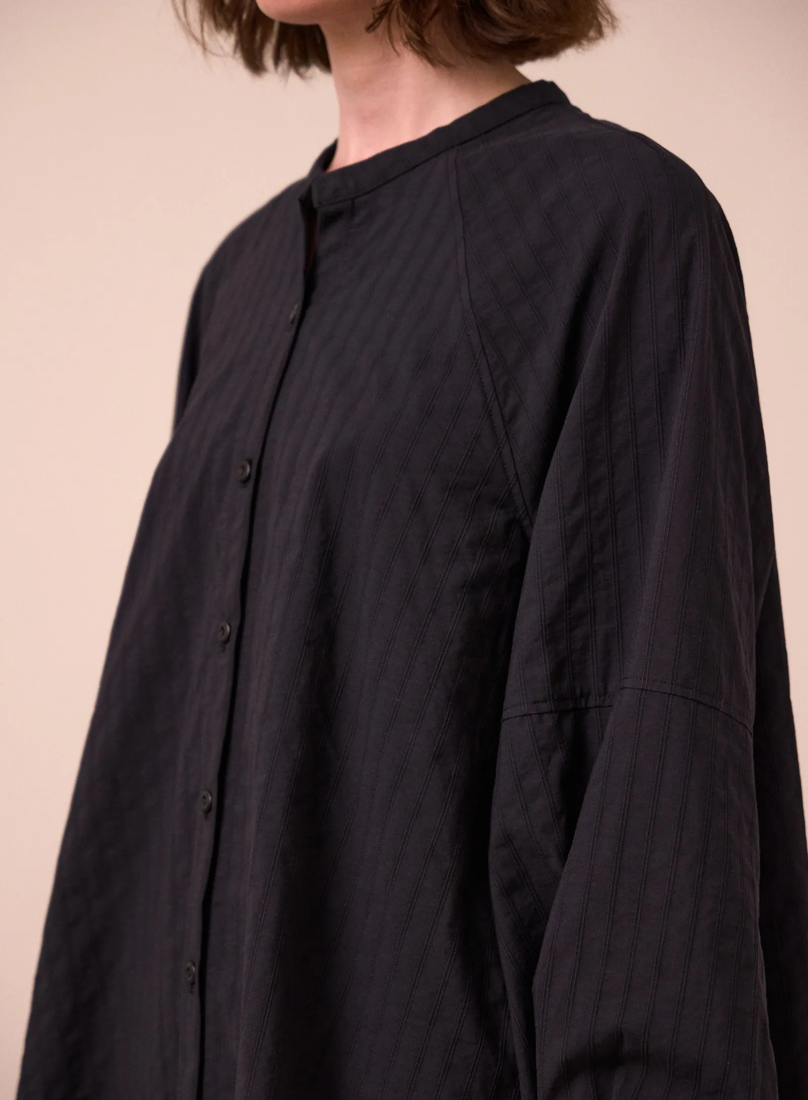 Mia Black Cotton Shirt sold by Beyond Nine product image thumbnail 5