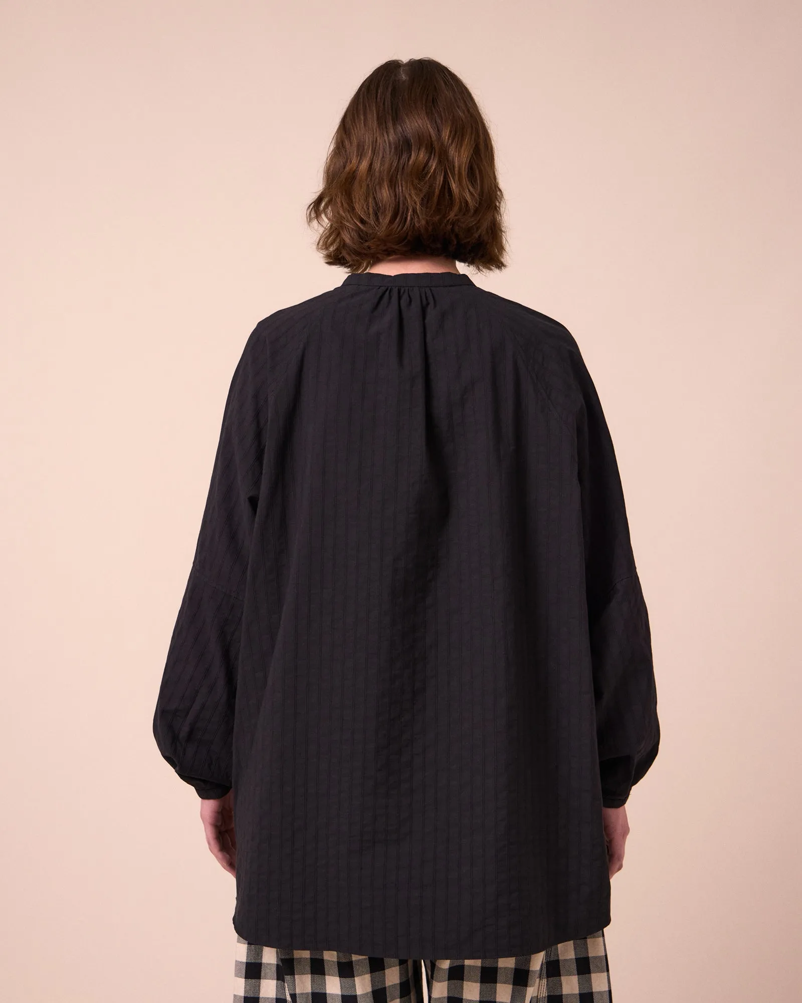 Mia Black Cotton Shirt sold by Beyond Nine product image thumbnail 4