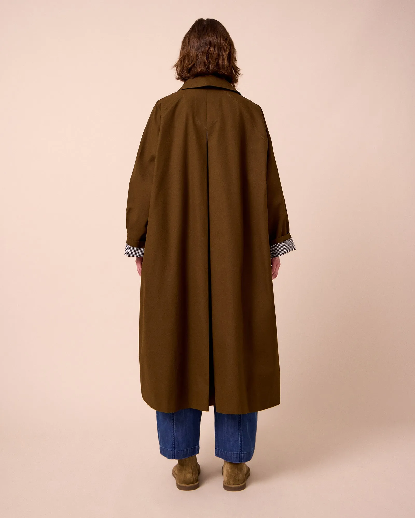 PRE-ORDER Collette Hazel Coated Cotton Coat sold by Beyond Nine product image thumbnail 5