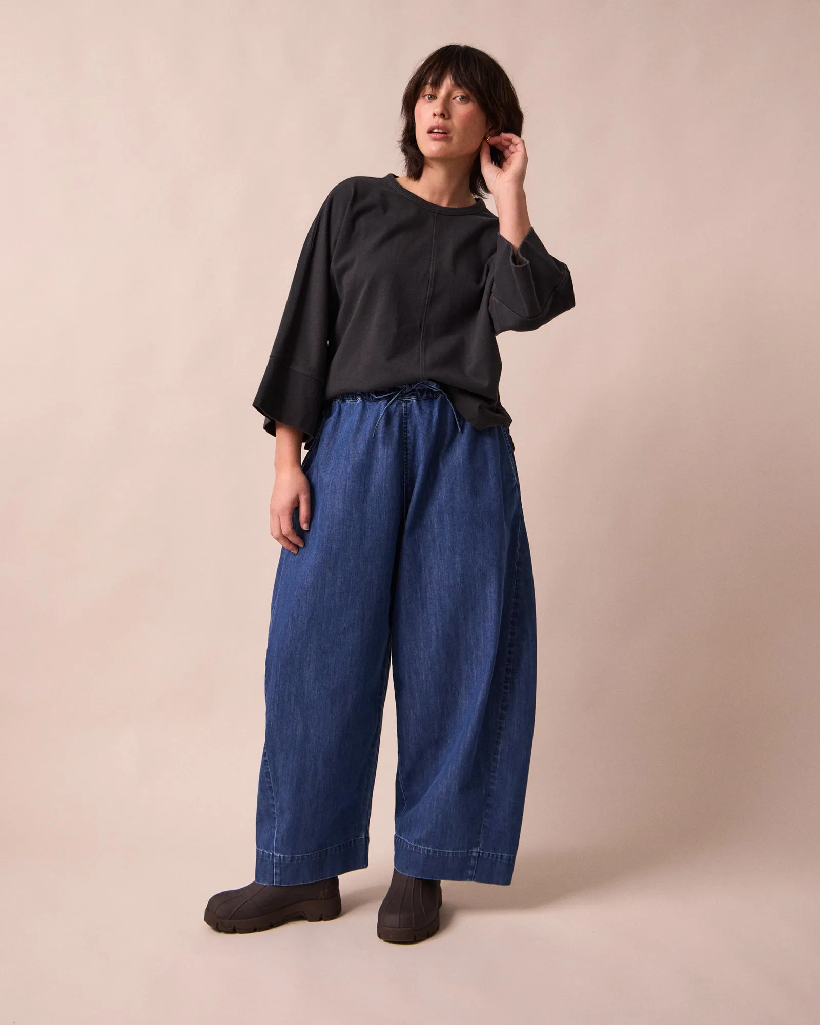 Mathilde Mid Blue Denim Jeans sold by Beyond Nine product image thumbnail 2