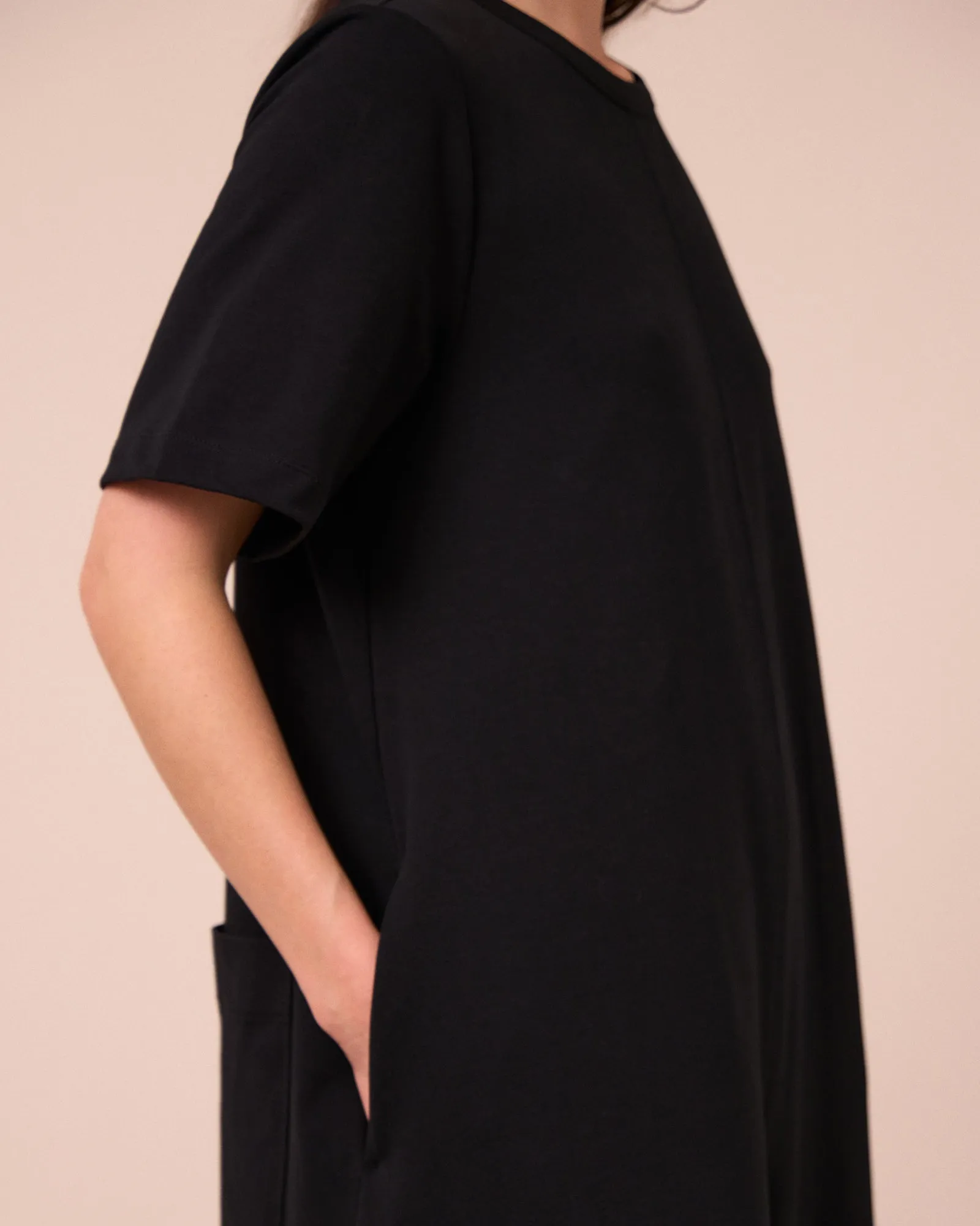 Molly Black Jersey Jumpsuit sold by Beyond Nine product image thumbnail 5