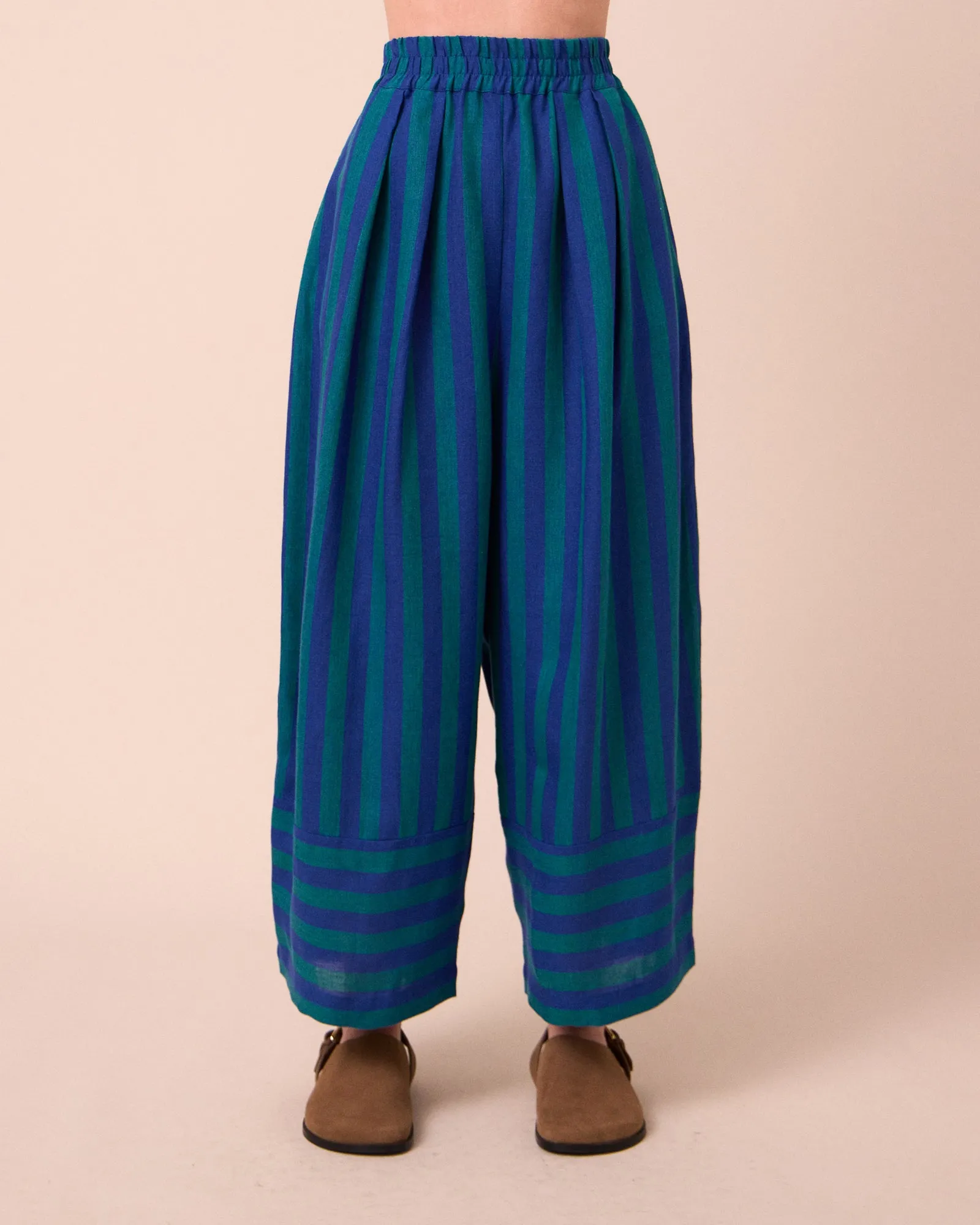 Bobbi Blue House Stripe Linen Trousers sold by Beyond Nine product image thumbnail 3