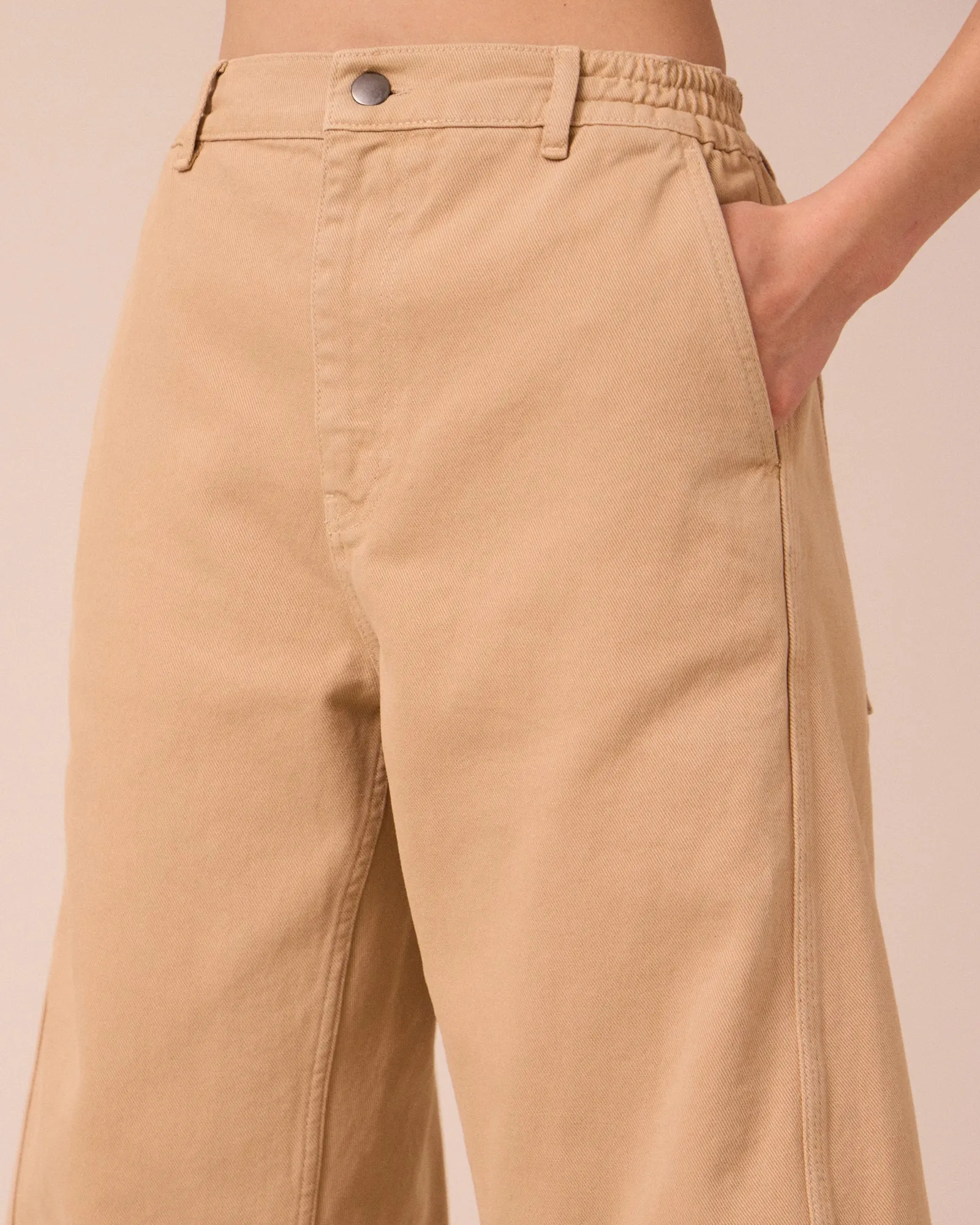 Tori Sandstone Denim Trousers sold by Beyond Nine product image thumbnail 5