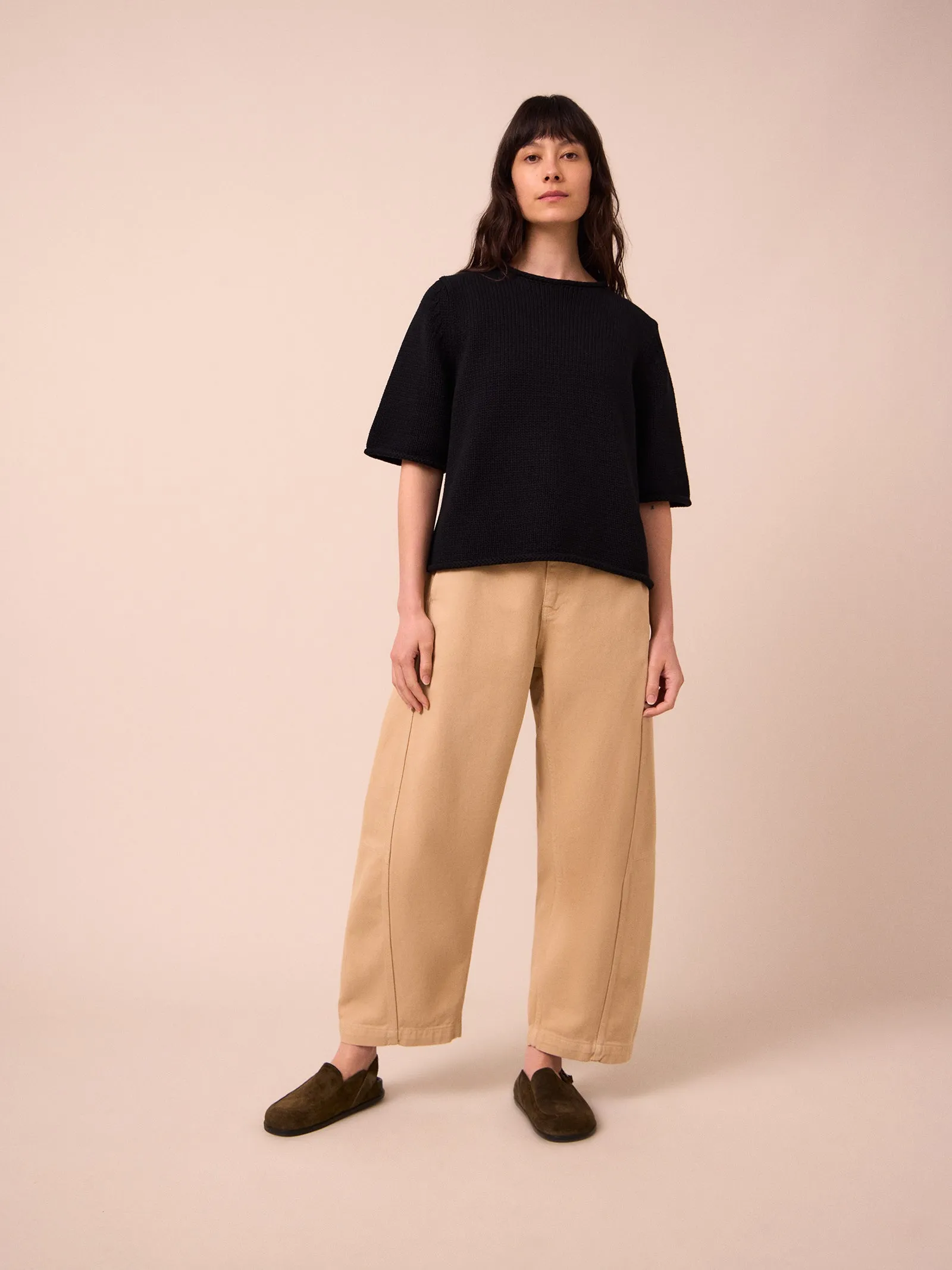Tori Sandstone Denim Trousers sold by Beyond Nine product image thumbnail 2