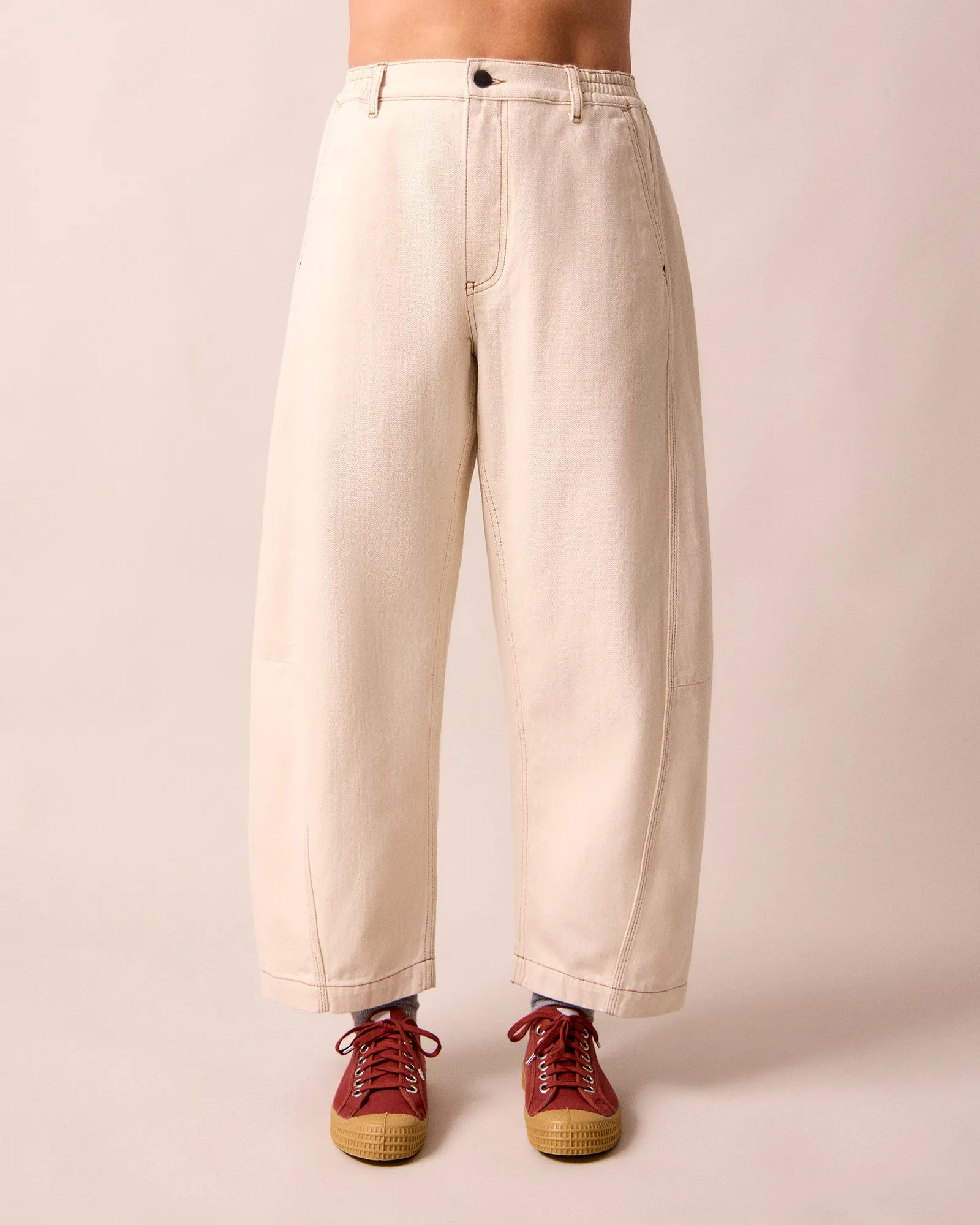 Tori Ecru Denim Jeans sold by Beyond Nine product image thumbnail 3