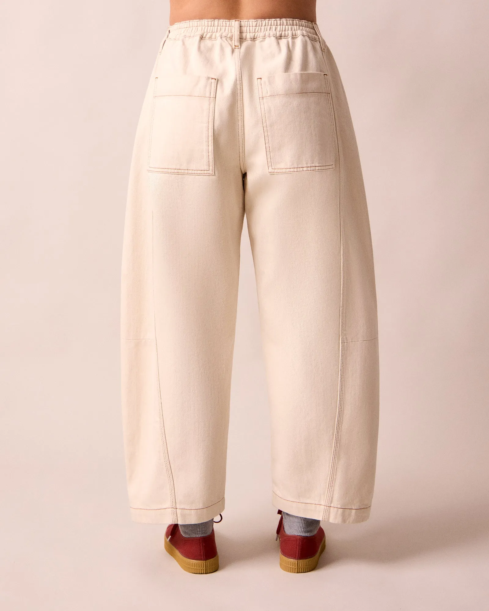 Tori Ecru Denim Jeans sold by Beyond Nine product image thumbnail 4