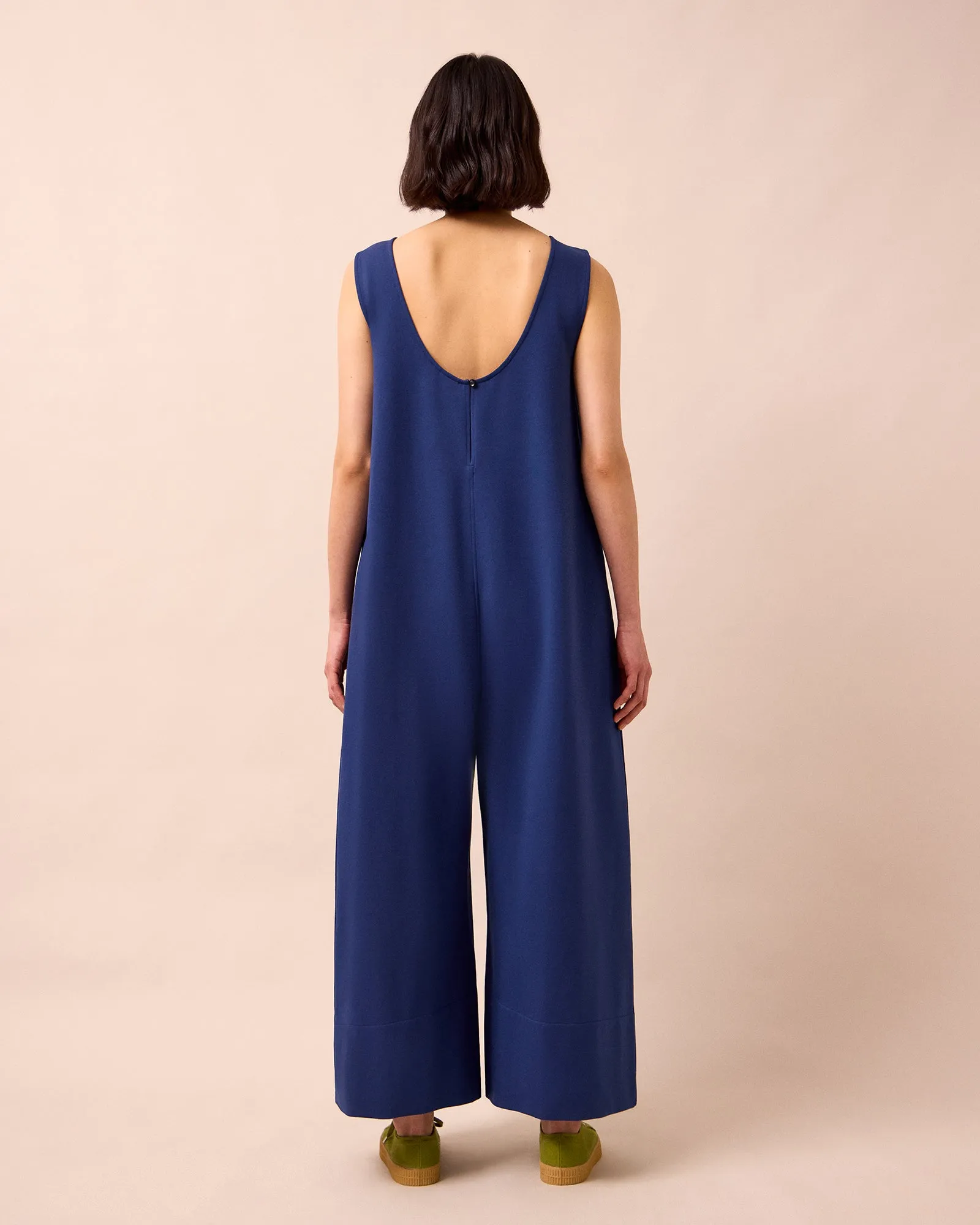 Vivienne French Navy Jersey Jumpsuit sold by Beyond Nine product image thumbnail 3