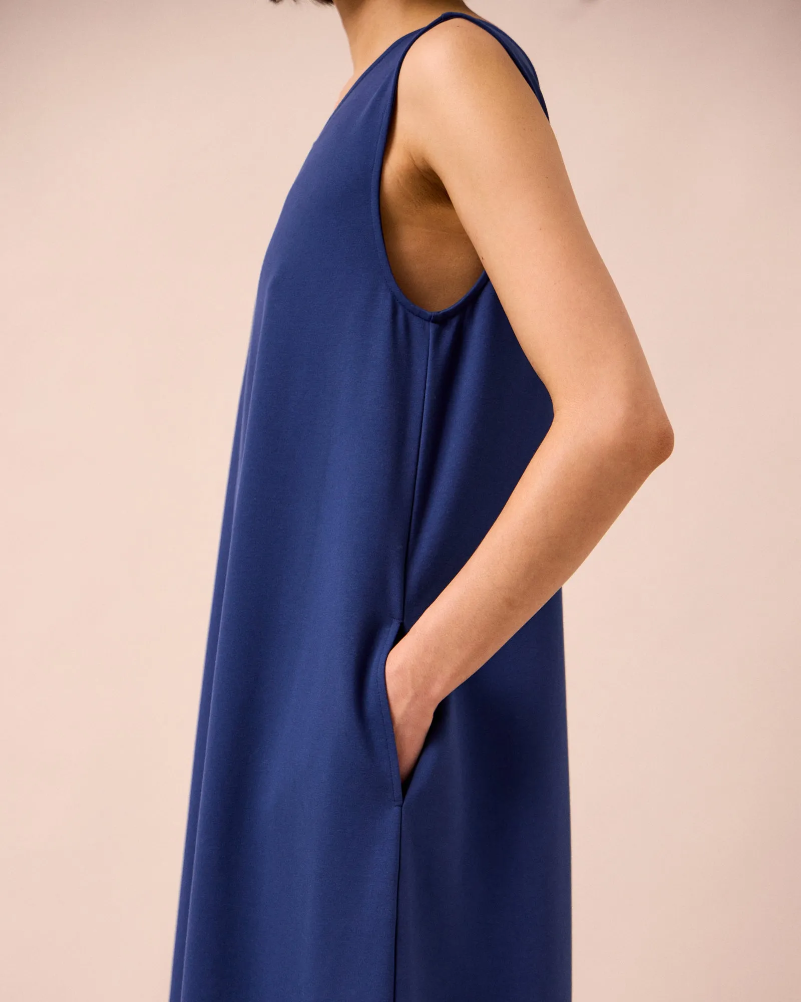 Vivienne French Navy Jersey Jumpsuit sold by Beyond Nine product image thumbnail 5