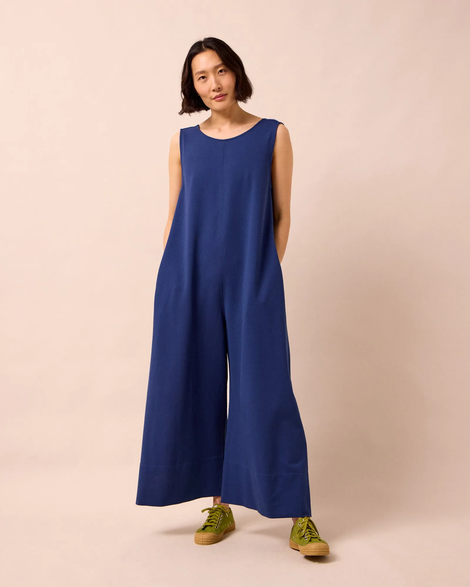 Vivienne French Navy Jersey Jumpsuit sold by Beyond Nine product image thumbnail 2