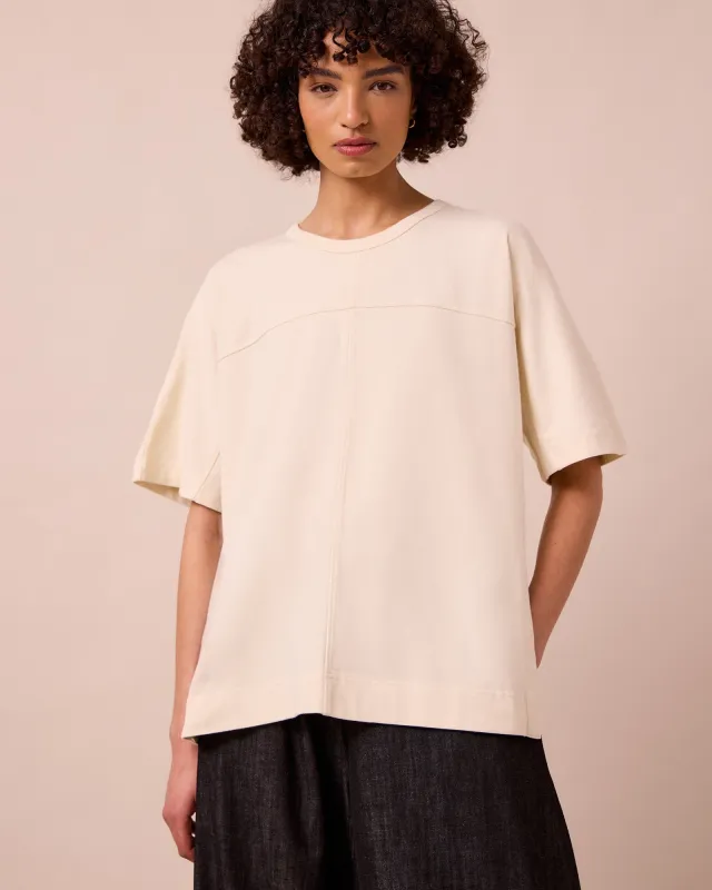 Irena Bone Jersey Top made by Beyond Nine