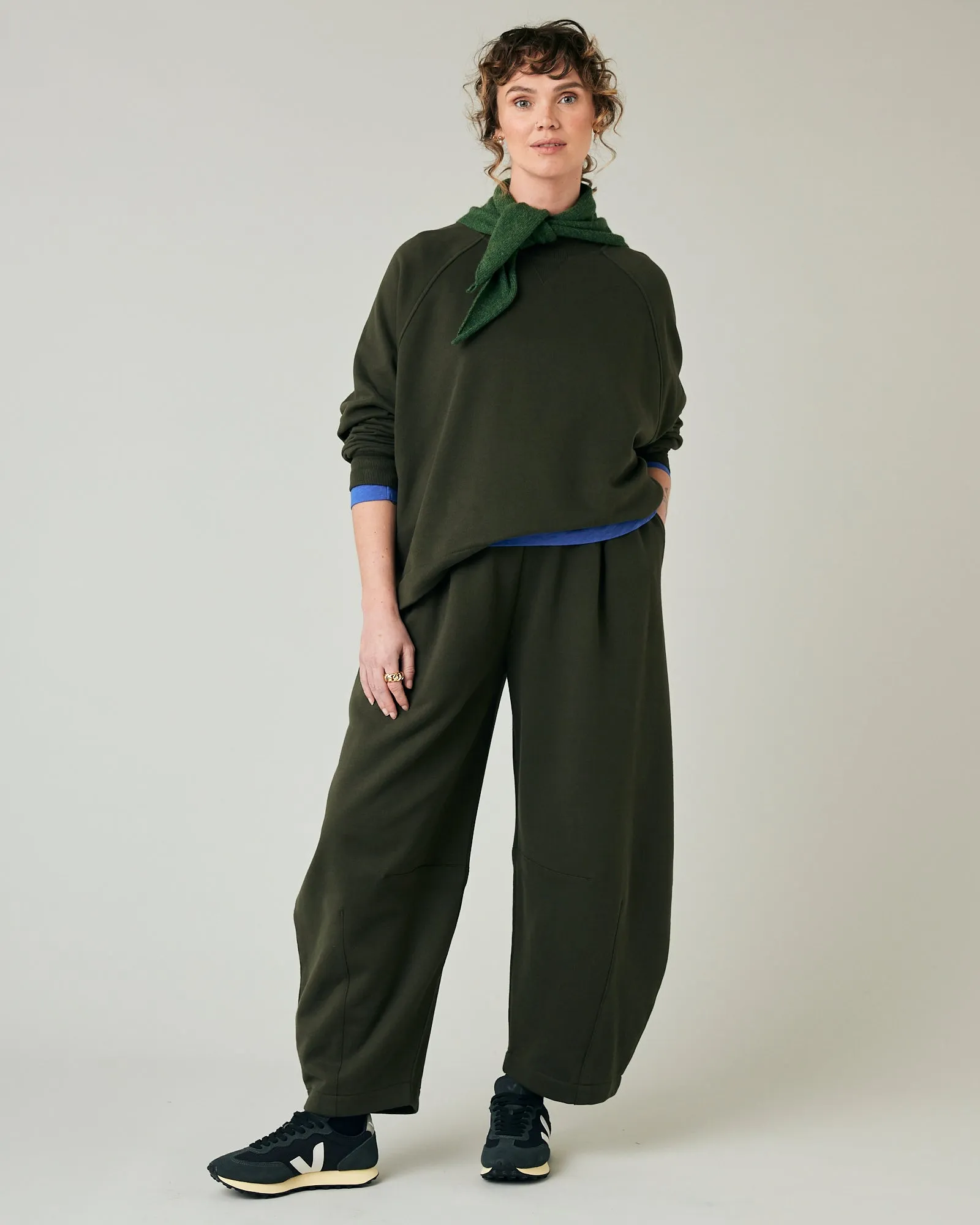 Daisy Olive Fleece Joggers sold by Beyond Nine product image thumbnail 4