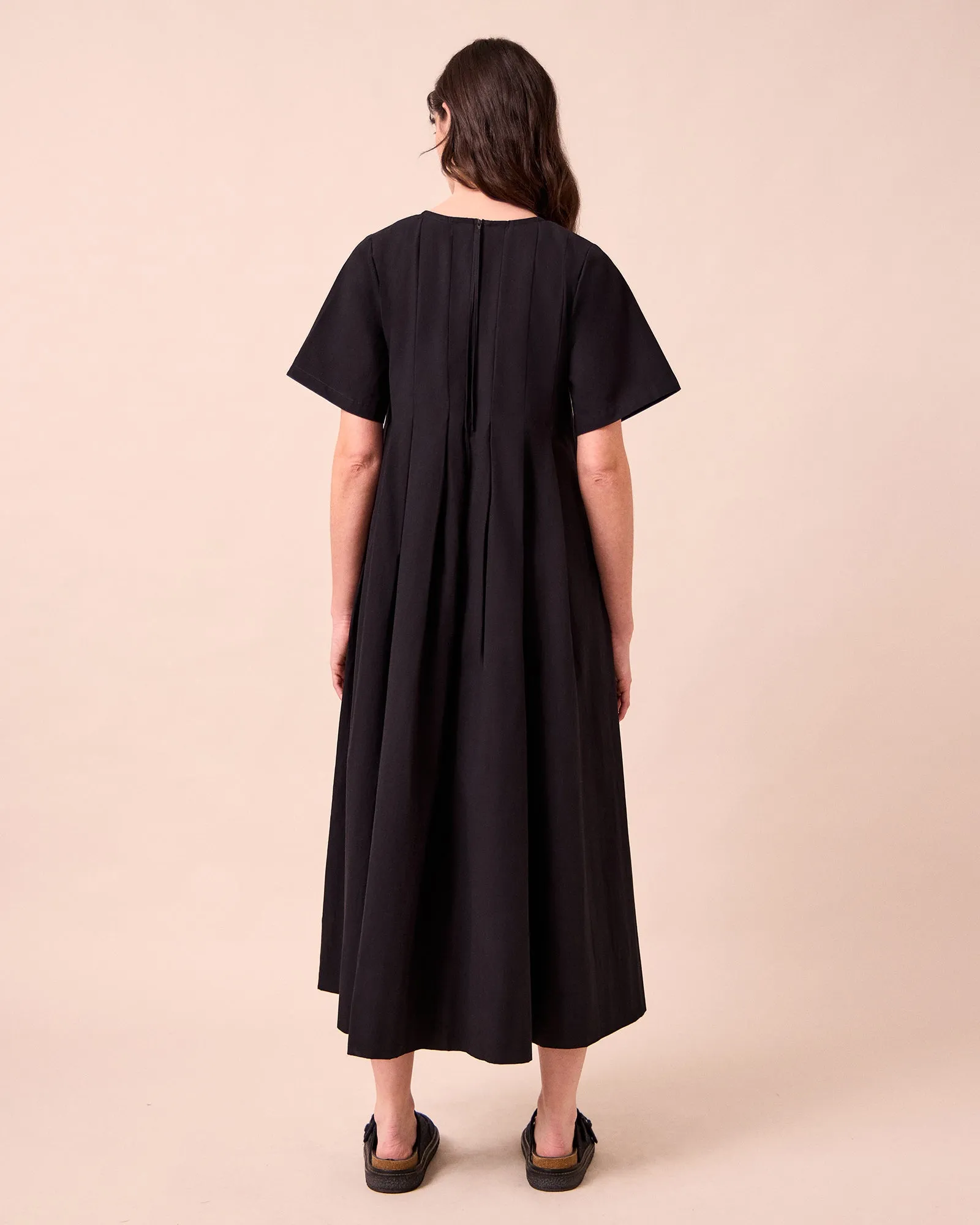 Mica Black Cotton Dress sold by Beyond Nine product image thumbnail 5