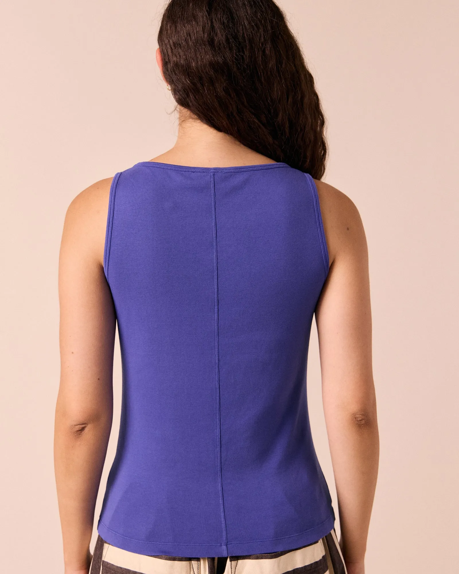 Liana Cobalt Blue Jersey Top sold by Beyond Nine product image thumbnail 4