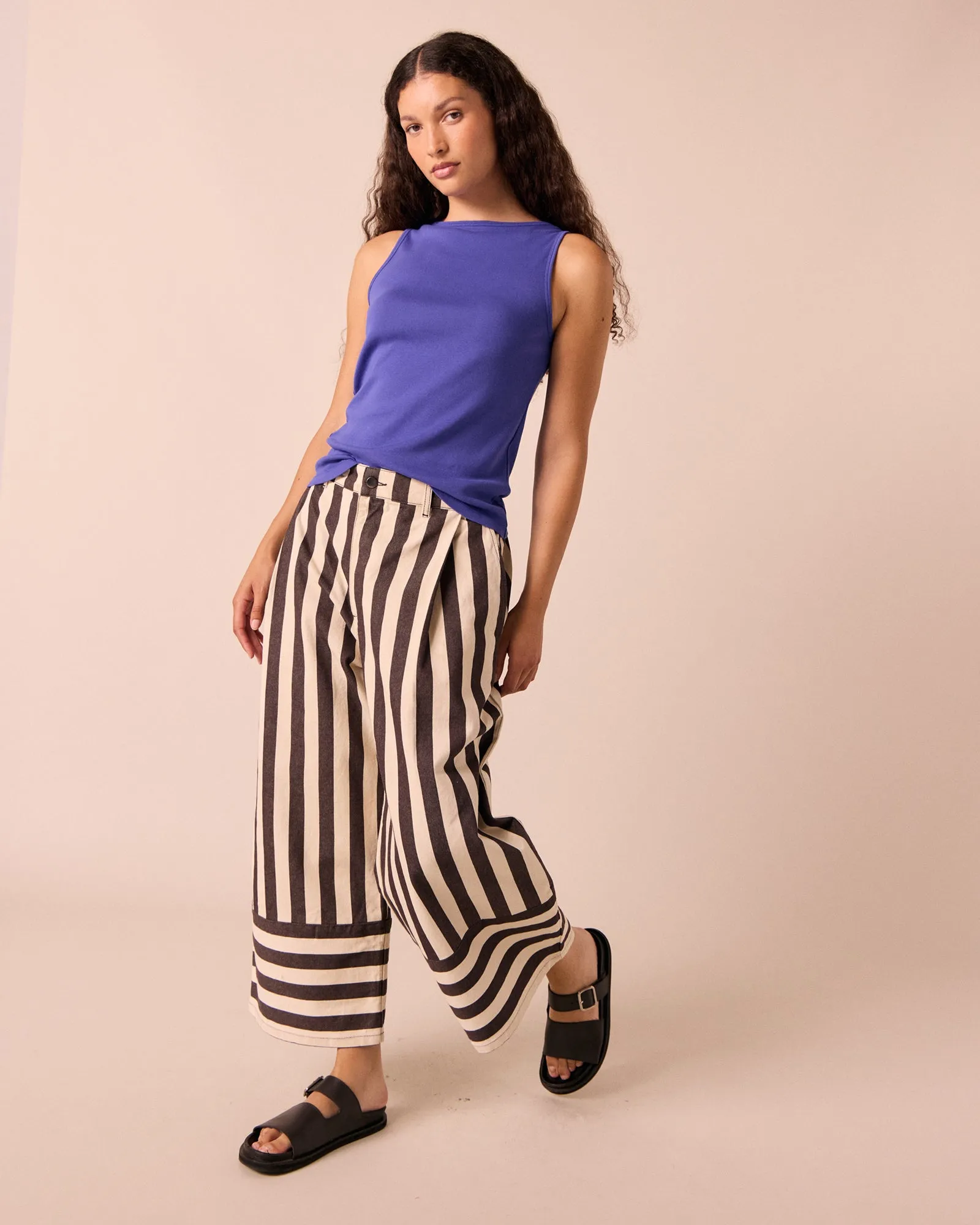 Liana Cobalt Blue Jersey Top sold by Beyond Nine product image thumbnail 2