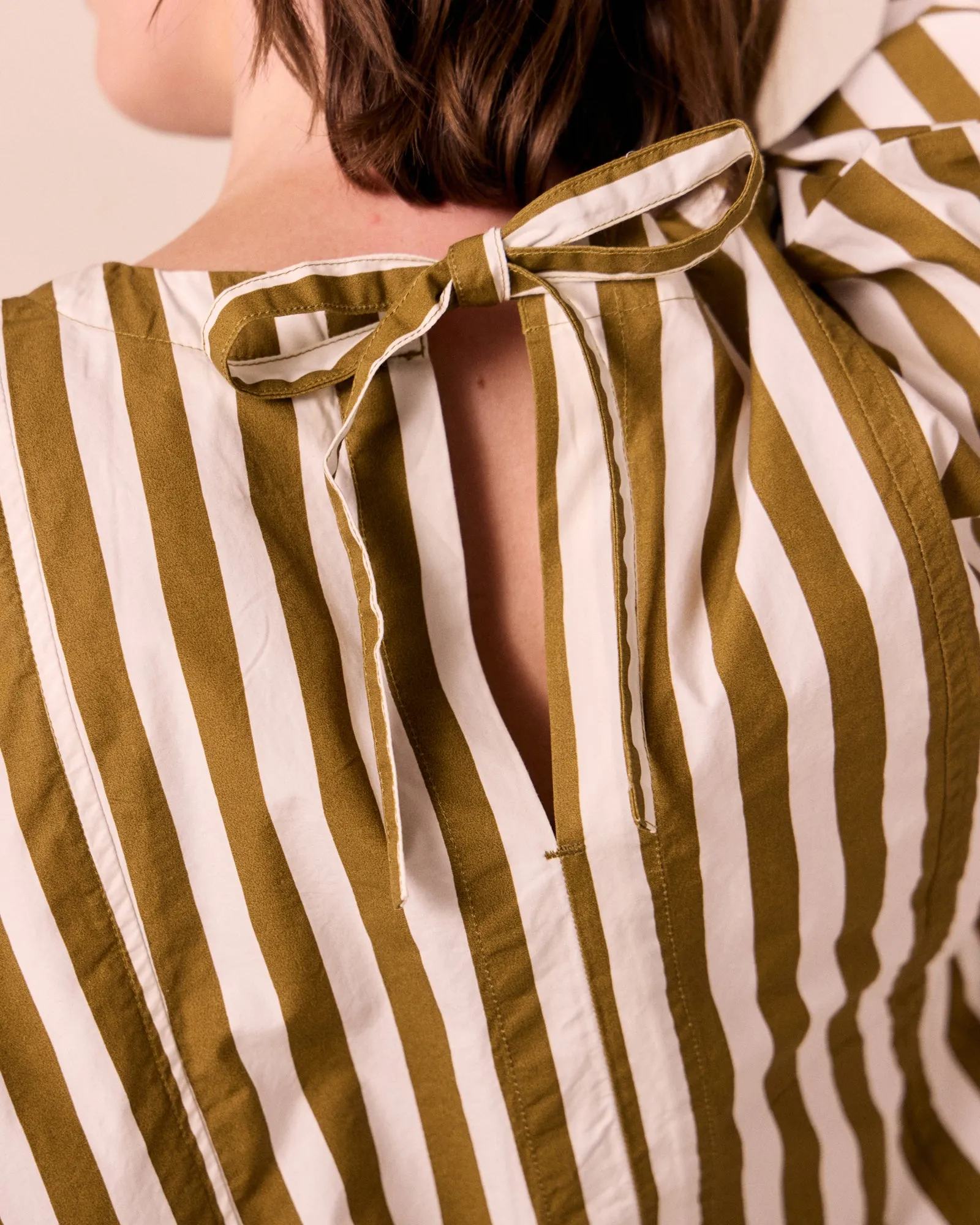Marlow Dune Stripe Cotton Top sold by Beyond Nine product image thumbnail 5