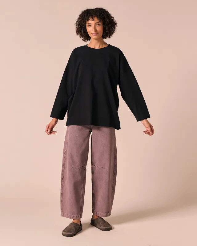 Echo Smoked Lilac Denim Jeans made by Beyond Nine