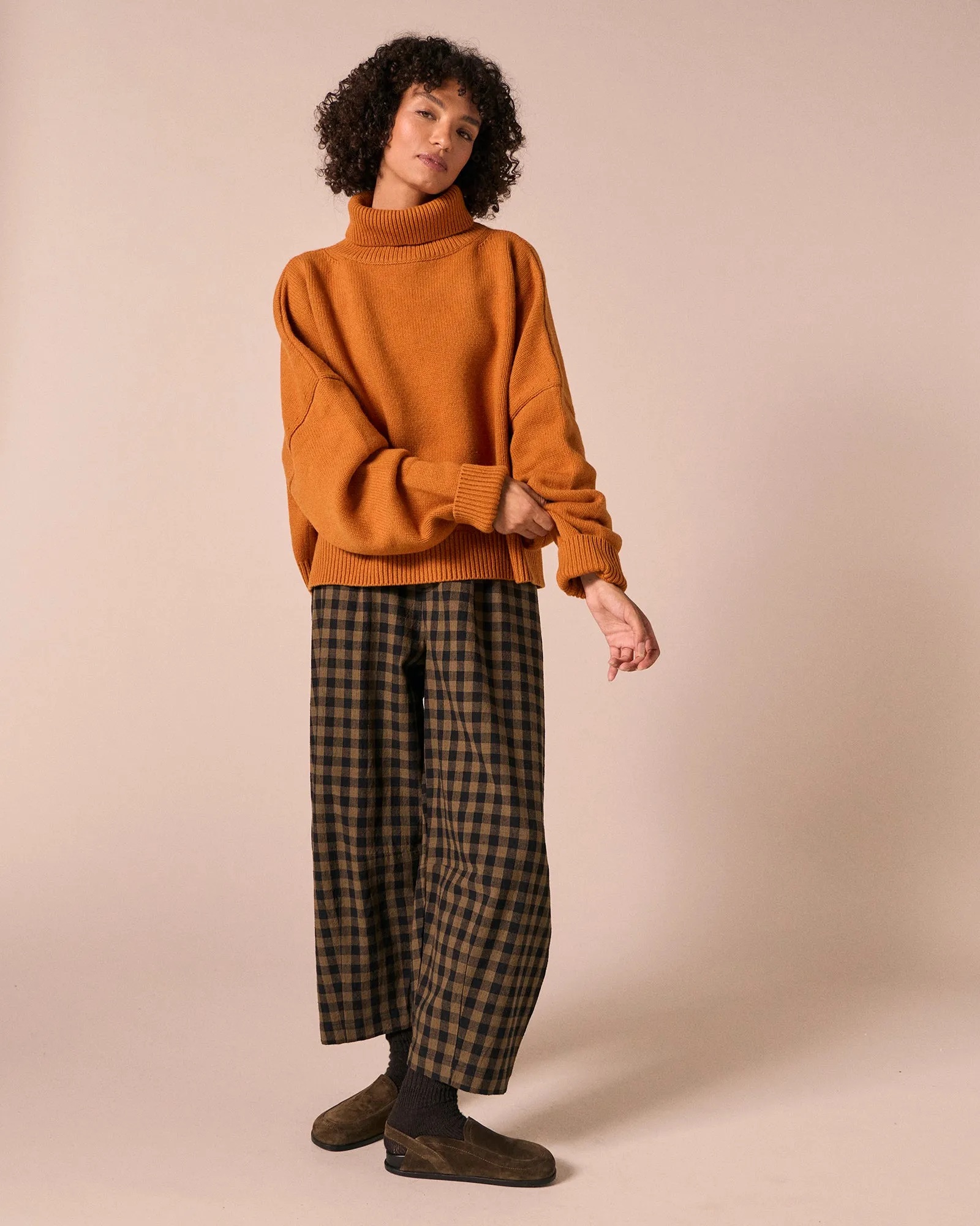 Ruth Pumpkin Spice Cotton Jumper sold by Beyond Nine product image thumbnail 2