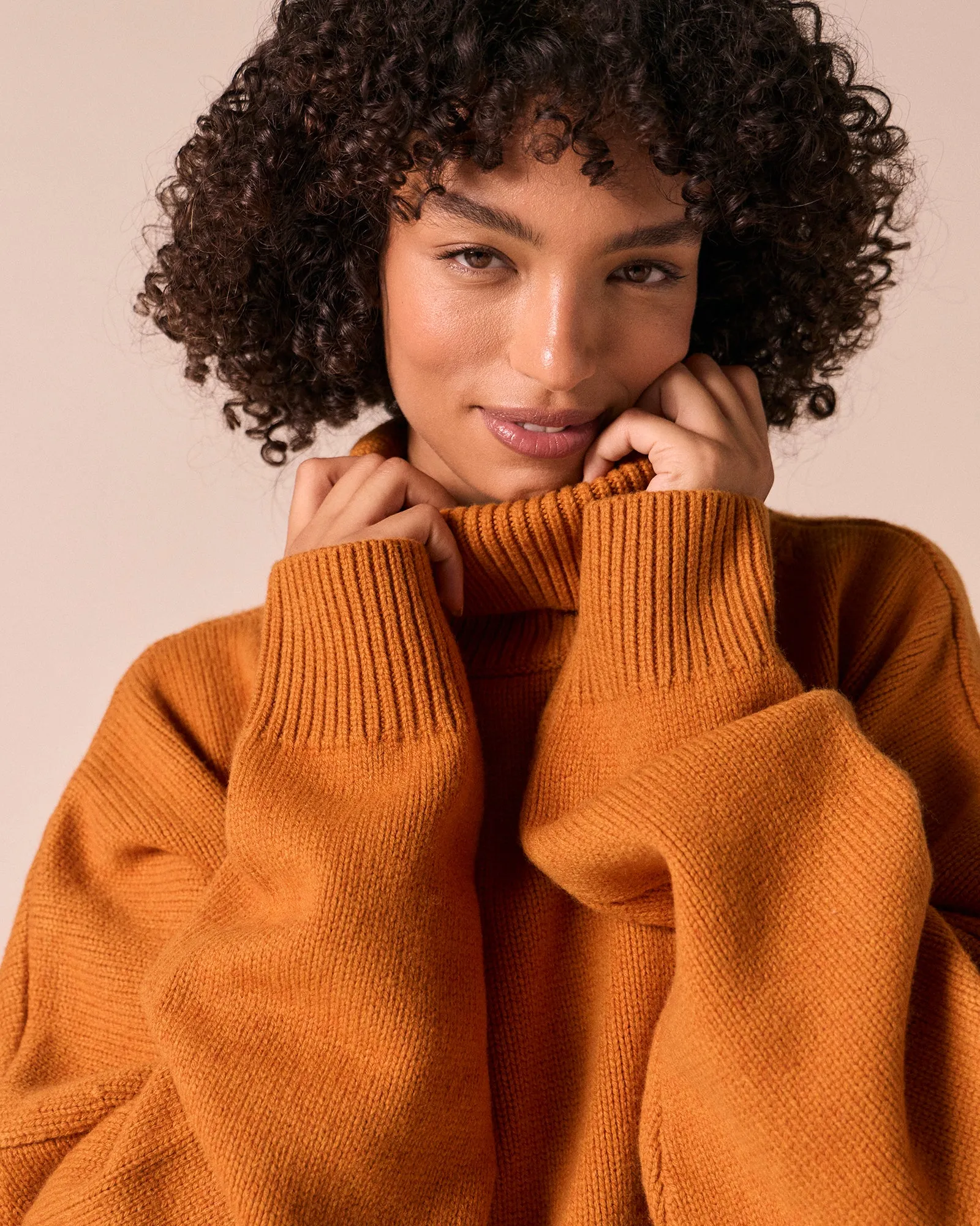 Ruth Pumpkin Spice Cotton Jumper sold by Beyond Nine product image thumbnail 5