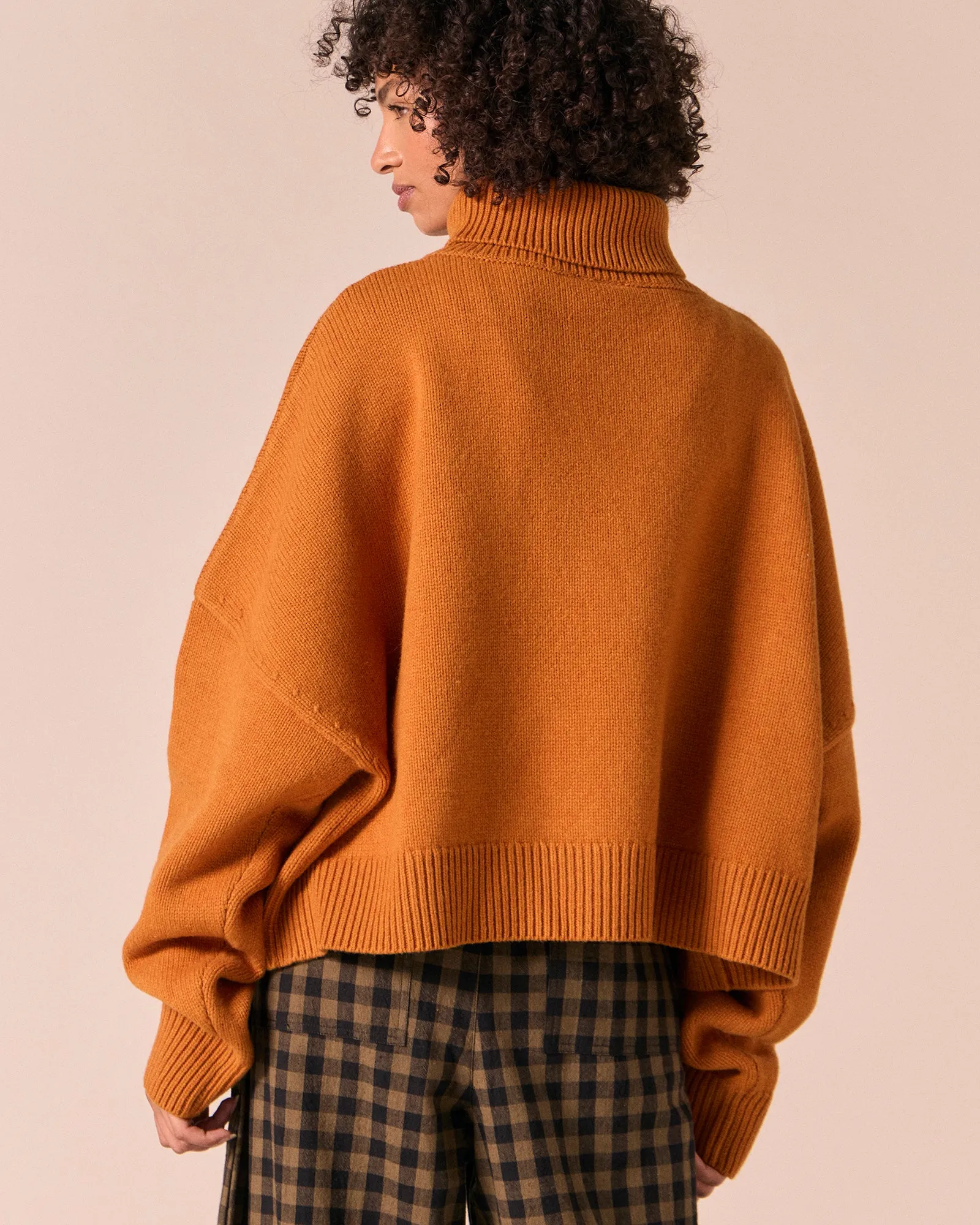 Ruth Pumpkin Spice Cotton Jumper sold by Beyond Nine product image thumbnail 4