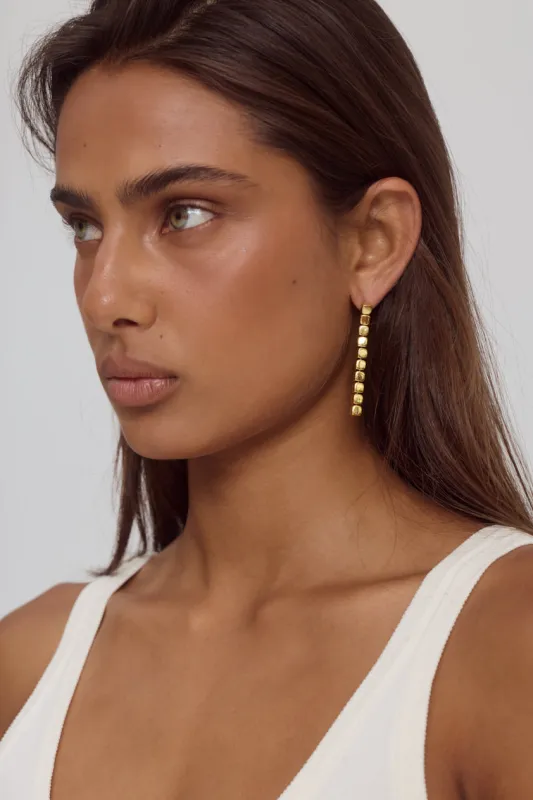 Rue Earrings | 18K Gold made by Cendre