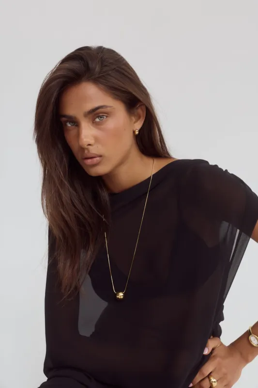 Delphine Necklace | 14K Gold made by Cendre