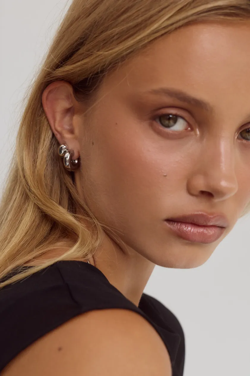 Lola Earrings | Silver sold by Cendre product image thumbnail 2