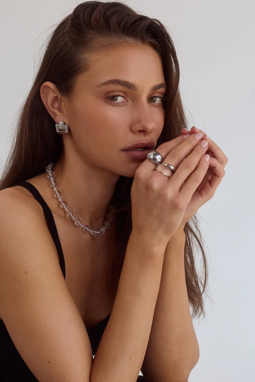 Mercer Earrings | Silver sold by Cendre product image thumbnail 2