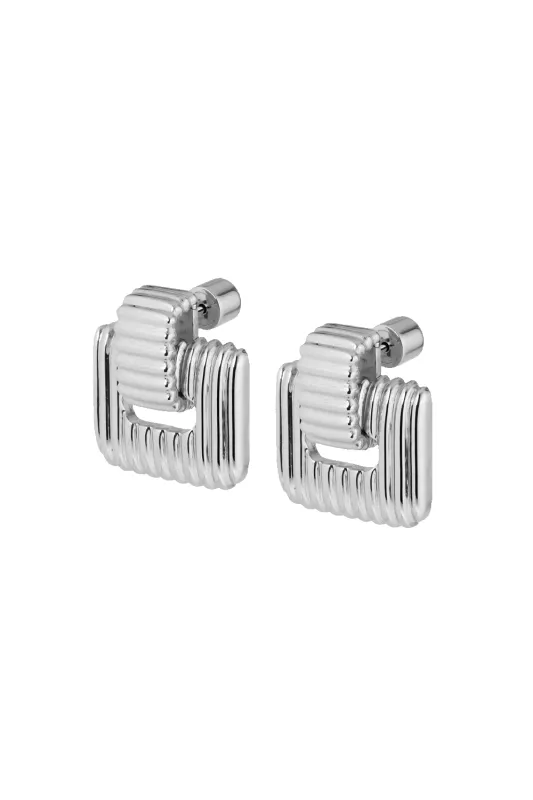 Mercer Earrings | Silver made by Cendre