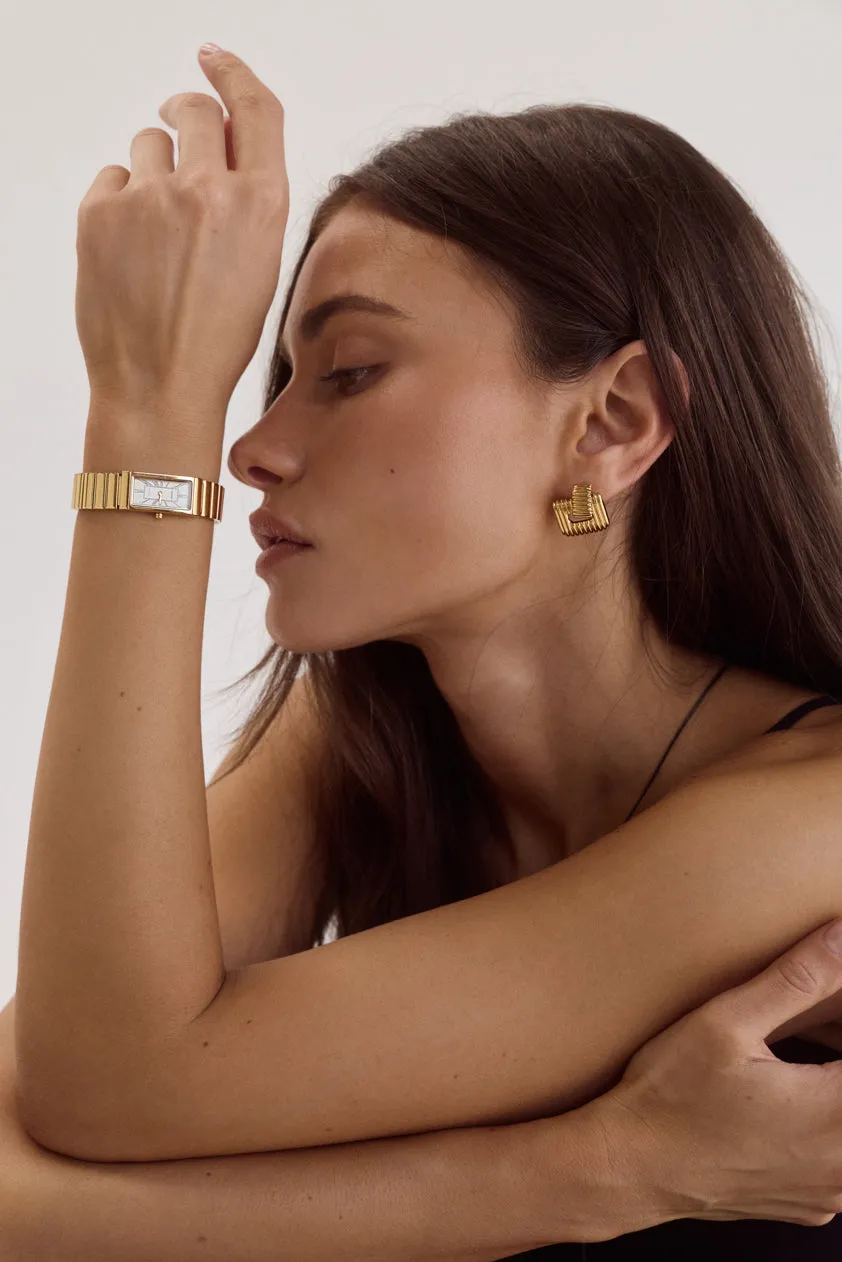 Mercer Earrings | 18K Gold sold by Cendre product image thumbnail 3