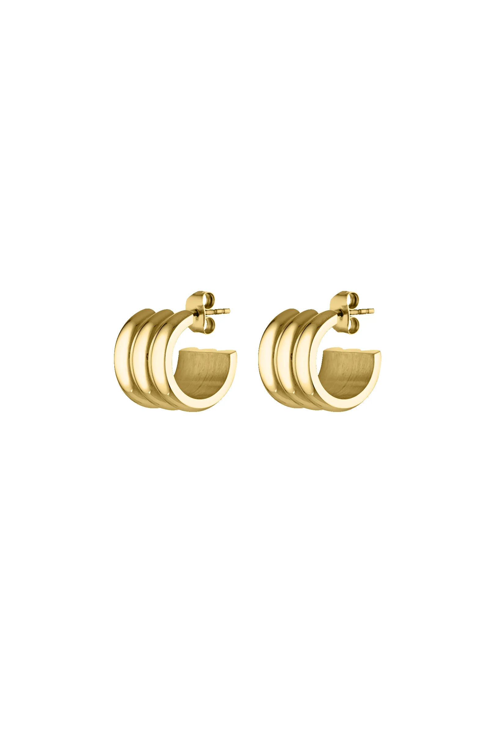 Liv Hoops Earrings | 14K Gold sold by Cendre