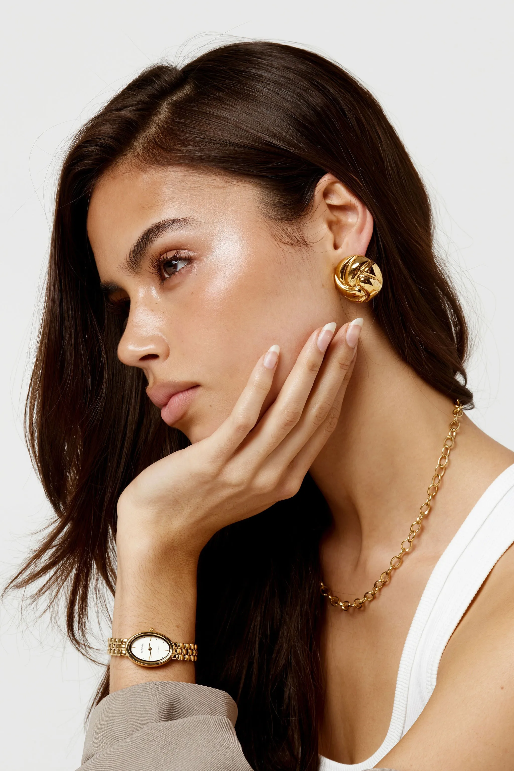Valerie Earrings | 14K Gold sold by Cendre product image thumbnail 5