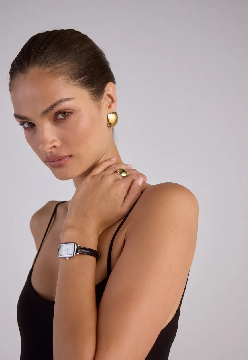 Gemini Earrings | Two-Tone sold by Cendre product image thumbnail 2